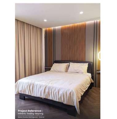 Lantai SPC Herringbone Walnut- Lantai Kayu / Vinyl