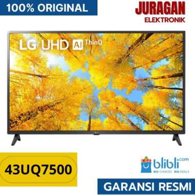 LG 43UQ7500 43 Inch UHD 4K Smart TV ThinQ AI UQ7500 43UQ7500PSF