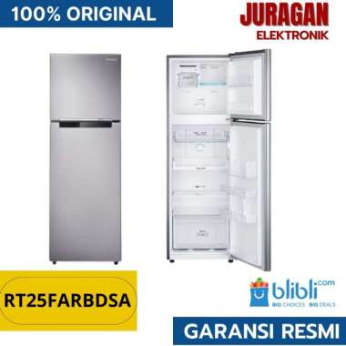 Kulkas 2 Pintu Samsung RT25FARBDSA RT25FARBDSA/SE Digital Inverter