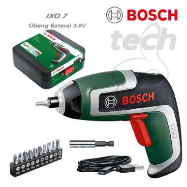 Mesin Obeng Baterai Cordless Screwdriver Bosch IXO 7