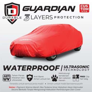 Xpander Outlander XL7 2020 Cover Mobil Outdoor Durable Guardian Outlander Black List Red