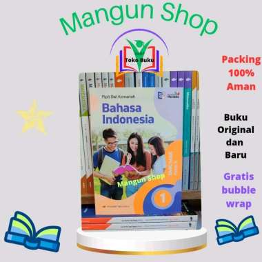 Buku Bahasa Indonesia Kelas 10 SMK/MAK Kurikulum Merdeka Erlangga