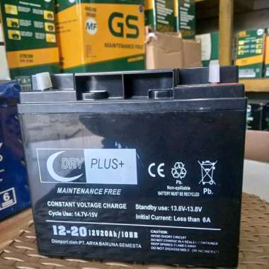 aki genset 12volt 20ah np20-12 12v20ah dry plus