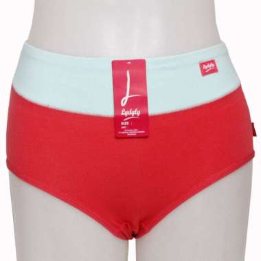 Lidily - [ Isi 6 Pcs ] Celana Dalam Wanita Cd L049 Grosir Cd Lembut Adem Katun Tebal