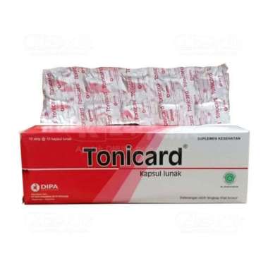 Tonicard Kapsul Lunak (per Strip)