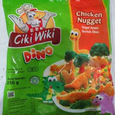Ciki Wiki Dino chicken Nugget 250g