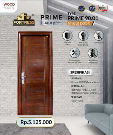 PINTU BAJA FORTRESS / PINTU RUMAH/ PINTU BAJA PRIME 90 90 x 230