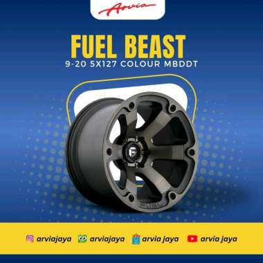Velg Fuel Beast 9-20 5x127 Colour MBDDT (Second isi 4 pcs)