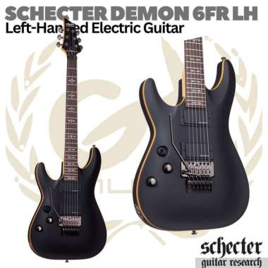SCHECTER DEMON 6 FR Left Hand Electric Guitar | Gitar Kidal Elektrik