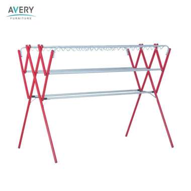 Avery - Jemuran Trump P9 - Jemuran Pakaian Baju / Jemuran Lipat Aluminium