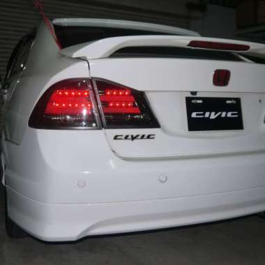 Uranus Stop Lamp Lampu Belakang Honda Civic FD 2006-2011 Light Bar - Smoke