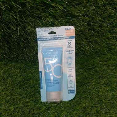 Wardah Spf 50 Pa+++ Uv Shield aqua fresh biru , sunscreen wardah spf 50 biru Spf 50 Tosca besar