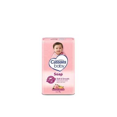 Cussons Baby Soap | Sabun Batang Bayi | Sabun Anak | Sabun Bayi | 75gr | Cusson Soft & Smooth