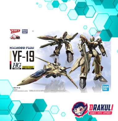 BANDAI Plamo HG 1/100 YF-19 (Macross)