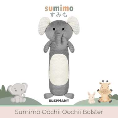 Kamikadomu - Sumimo Oochii Oochii Bolster [Toddler + Kids] Elephant Kids
