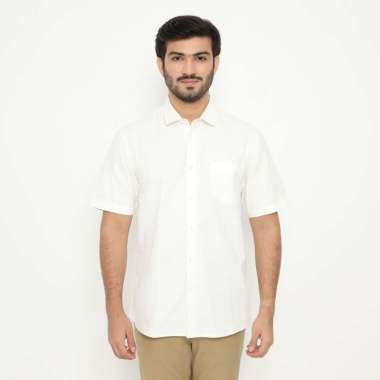 AMK Kemeja Pria Lengan Pendek SH Vinchent S/s Putih XL