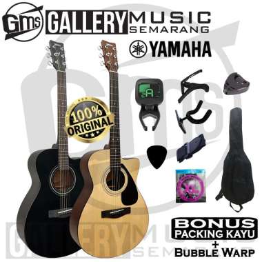 ORIGINAL!!! Gitar Akustik Yamaha FS100C Original PAKET A Natural