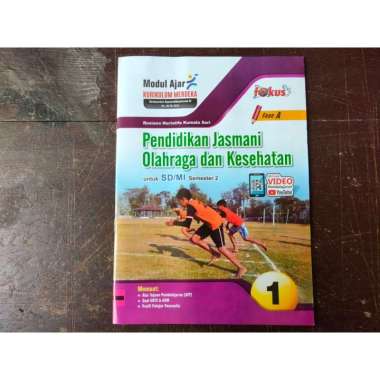 Buku LKS Fokus SD Kelas 1 Genap Kurikulum Merdeka PJOK