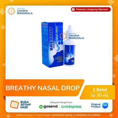 BREATHY NATRIUM KLORIDA NASAL DROPS 30 ML