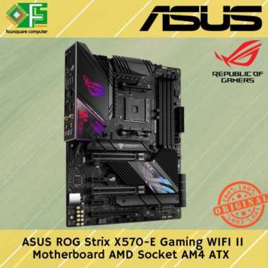 Motherboard ASUS ROG Strix X570-E Gaming WIFI II MB AMD Ryzen AM4 ATX