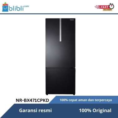 Kulkas 2 Pintu Freezer Bawah 465 liter Panasonic NR-BX471CPKD NR BX471