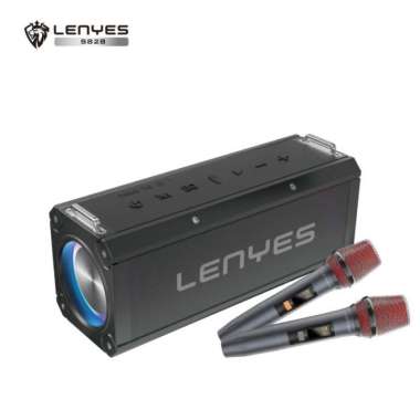 Lenyes S828 speaker bluetooth portable wireless karaoke 120w original