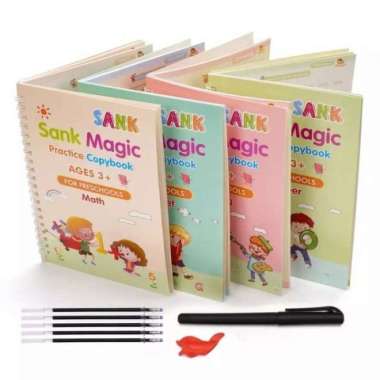 MAGIC BOOK / SANK MAGIC / ARABIC MAGIC BOOK HIJAIYAH / BUKU AKTIVITAS - Sank Magic Book Arabic/Hijaiyah Multicolor