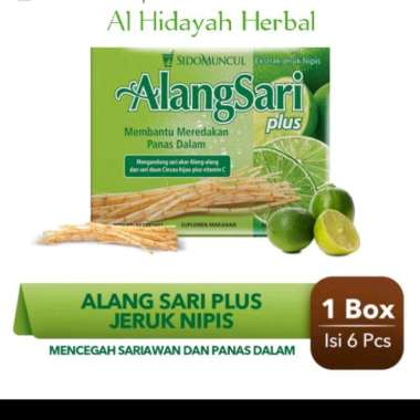 Alang Sari Ekstrak Jeruk Nipis @6 Sachet Membantu Meredakan Panas Dalam