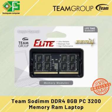 Team Elite Sodimm DDR4 8GB 3200 | Memory Ram Laptop PC 3200Mhz