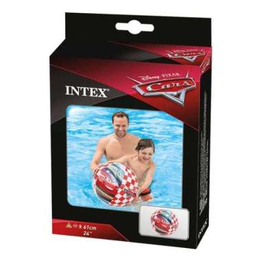 Intex Cars Beach Ball / Mainan Bola Pantai