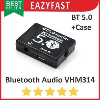 Modul Bluetooth Audio Receiver VHM 314 BT 5.0 Stereo AUX Module Board Tanpa Case
