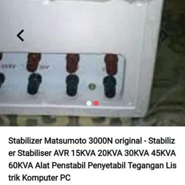 Promo Stabilizer Matsumoto 3000N 3000Watt Sale