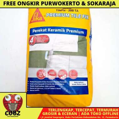 25 KG / SIKA TILE FIX - 200 TA Semen Perekat Keramik Premium Sak