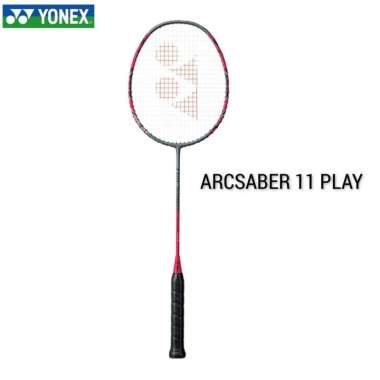 Raket Badminton Yonex Arcsaber 11 Play Grayish Pearl Raket Bulutangkis Original Adha Sport Terpasang