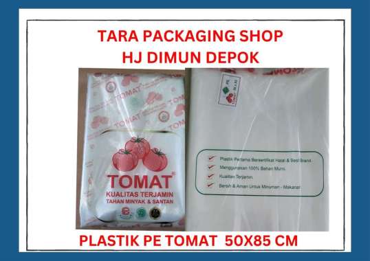KANTONG PLASTIK PE 50 X 80 MERK TOMAT