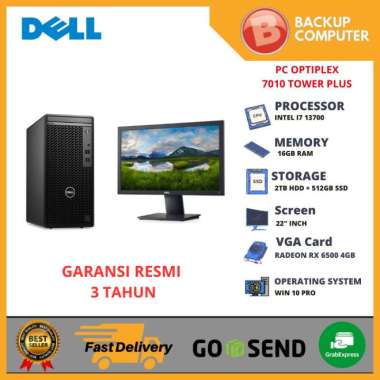 PC DELL OPTIPLEX 7010 TOWER PLUS I7 13700 16GB 2TB HDD + 512GB SSD