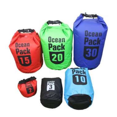 Dry Bag Outdoor Drifting Waterproof Bucket Dry Bag 3L Black