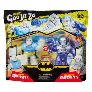 Mainan Goo Jit Zu DC Versus Pack Arctic Armor Batman vs Mr Freeze