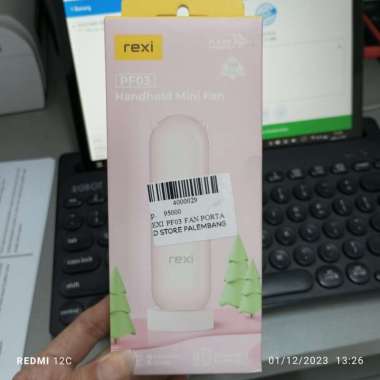 KIPAS ANGIN POWERBANK MINI REXI