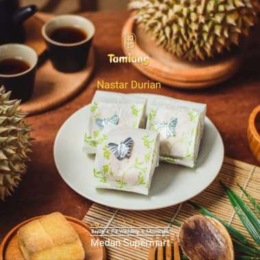 Bapia Tamiang Vegetarian Series Varian Nastar Durian / Nastar Nenas / Cui Kao So / Kacang Hijau / Cr