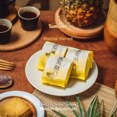 Bapia Tamiang Vegetarian Series Varian Nastar Durian / Nastar Nenas / Cui Kao So / Kacang Hijau / Cr