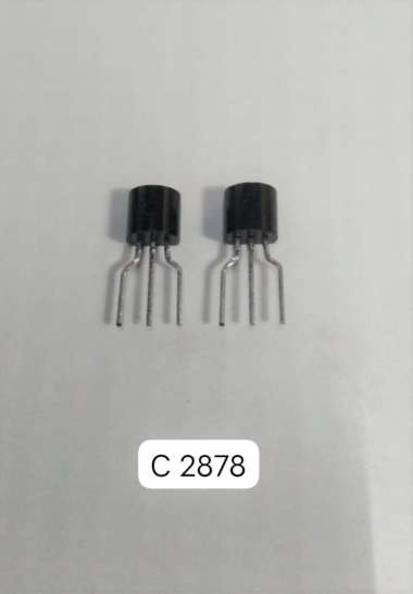 Transistor C2878 Silicon NPN 20V 300mA Utk Muting dan Switching
