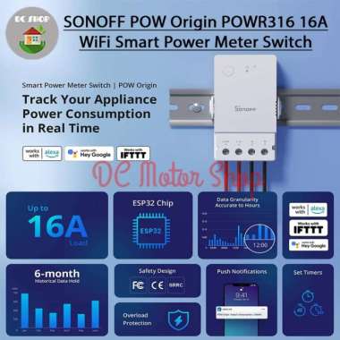 SONOFF POW R2 - WIFI POWER MONITOR WIFI SWITCH SMART HOME WATT METER
