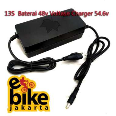 CHARGER BATERAI LITHIUM LI-ION 48V 2A. FULLCHARGER 54.6V 2A (HL54802) 13s 48v - 54.6v