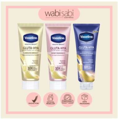 VASELINE - Gluta-Hya Serum Burst UV Lotion 4.9 129 Penilaian 381 Terjual night blue