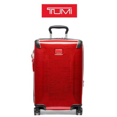 TUMI Tegra Lite International Expandable 4 Wheeled Carry-On - Blaze Red - Koper Cabin