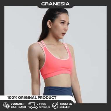 Forever 21 Racer Strap Sport Bra FSB060|Baju Olahraga Fitness Yoga Bra S
