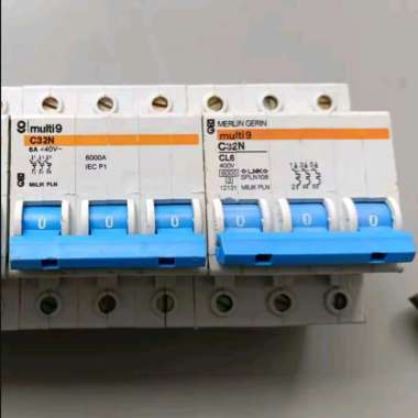 MCB 3 Phase Merlin Gerin C32N 10A-16A Ori PLN 10 A