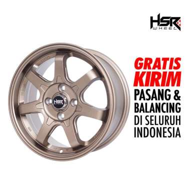 Velg Mobil BOROKO TJH HSR R15X65 H4X100 ET42 SANDY BRONZE