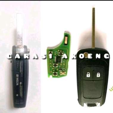 Kunci Remote TANPA LOGO Chevrolet 433Mhz ID46 Aveo Cruze Orlando Spin Trax Frekuensi Flip Key PCB El